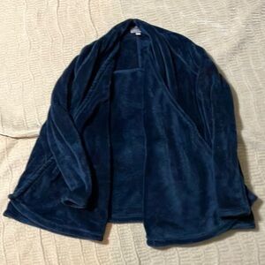 UGG Cozy Navy Blue Open Cardigan, size medium.